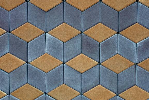 Revestimento cerâmico decorativo